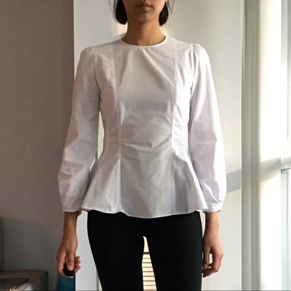 Massimo Dutti white blouse - Picture 2 of 4